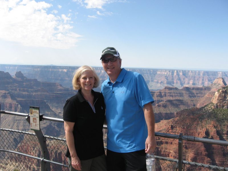 Jeanne and Ed at The Grand Canyon